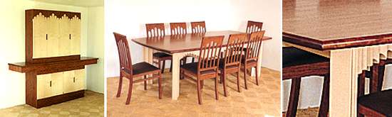 alhambra dining room furniture by alan peters OBE