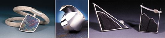 jewellery pieces by ulla hornfeldt